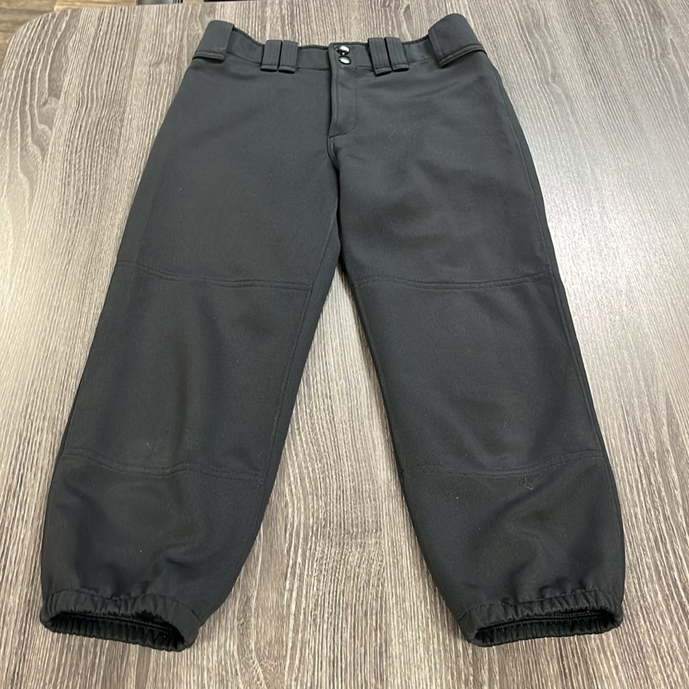 Women’s Black Mizuno Performance Softball Pants Size Small